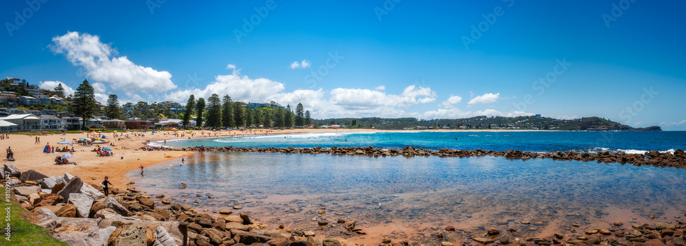 Avoca Beach Panorama, Central Coast, Australia