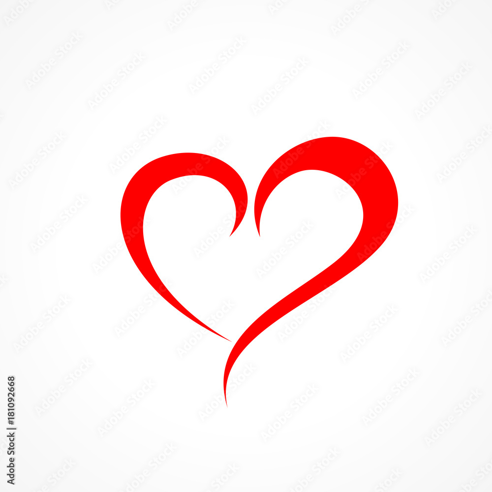coeur rouge design