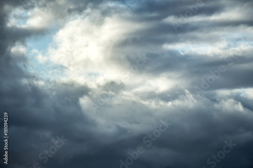 Beautiful fluffy clouds