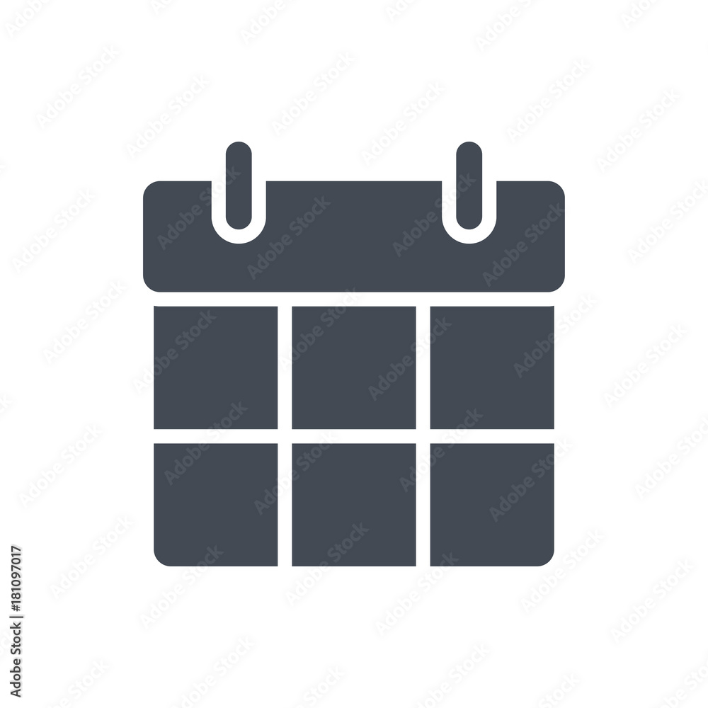 Support service silhouette icon calendar date Support service silhouette icon calendar date