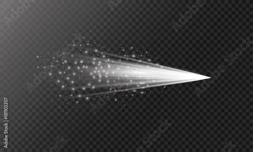 Water spray mist of atomizer.Vector cosmetic effect illustration
