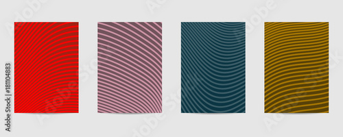 Minimal covers set. Poster template geometric design. Abstract  Backgroung Eps10 vector
