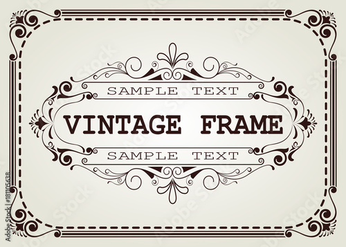 vintage frame