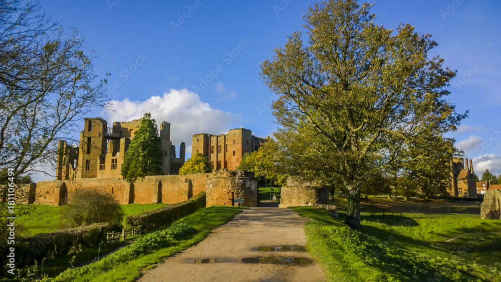 kenilworth castle warwickshire england uk