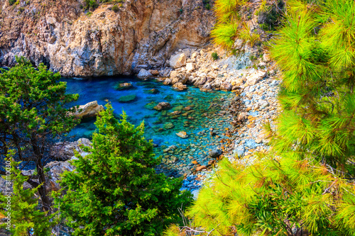 Secret Sea Bay In Antalya Turkey