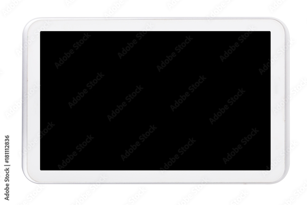 White digital tablet White digital tablet