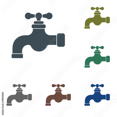 Water tap icon
