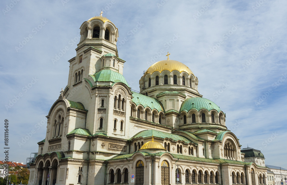 Akexabder Nevsky cathedral in Sofia, Bulgaria
