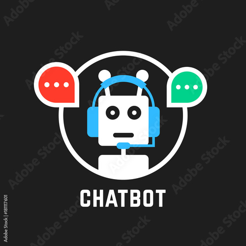 chatbot icon like hotline service