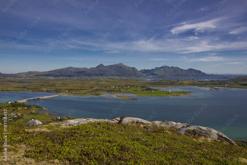 Fototapeta premium Norgwegisches Panorama