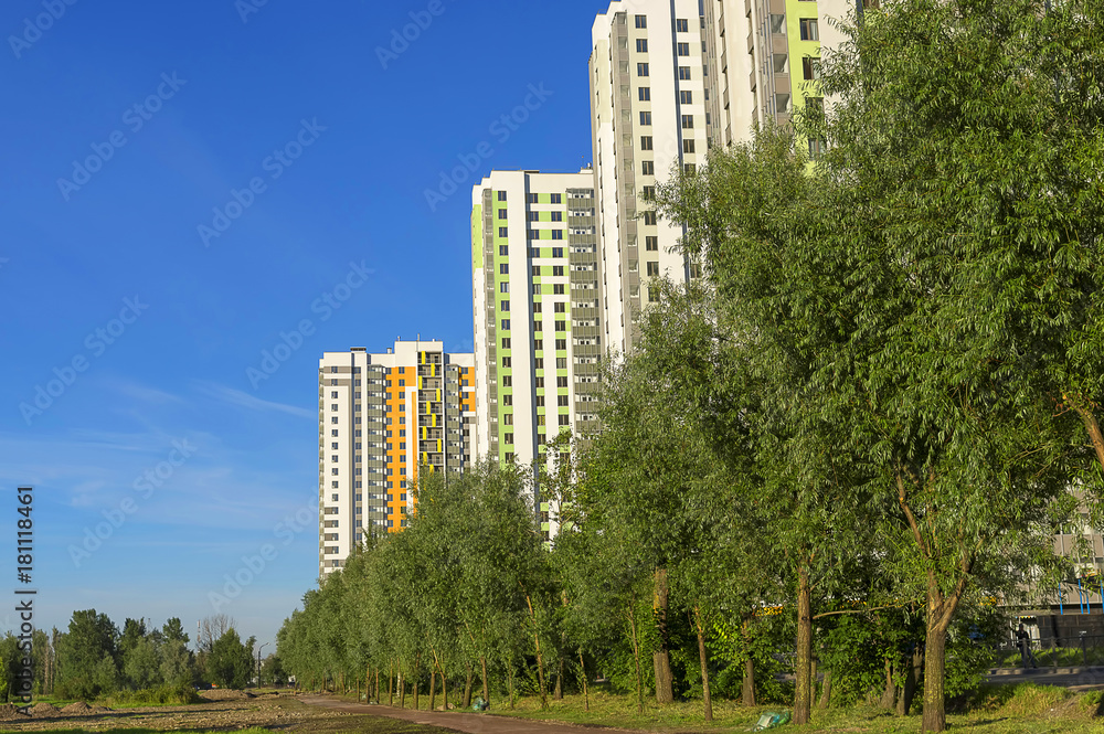 type of residential area of the city