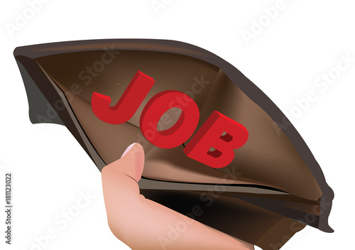 mano stringe portafoglio 