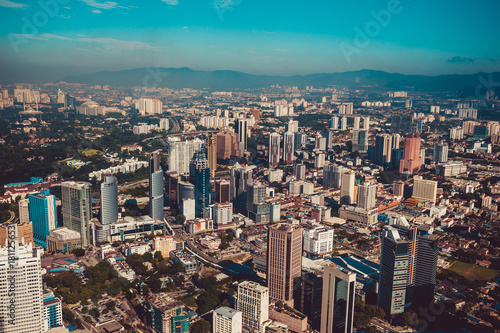 Photography Modern architecture, business office building, cityscape background