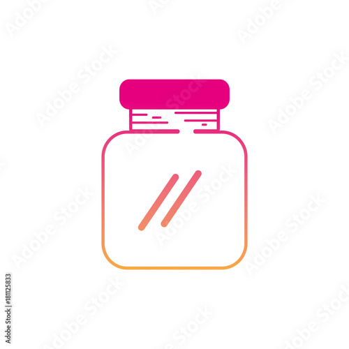 silhouette glass and crystal jar object to save