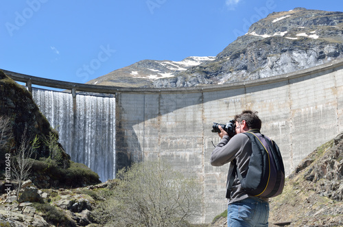 Gloriettes dam in the French Pyrenees