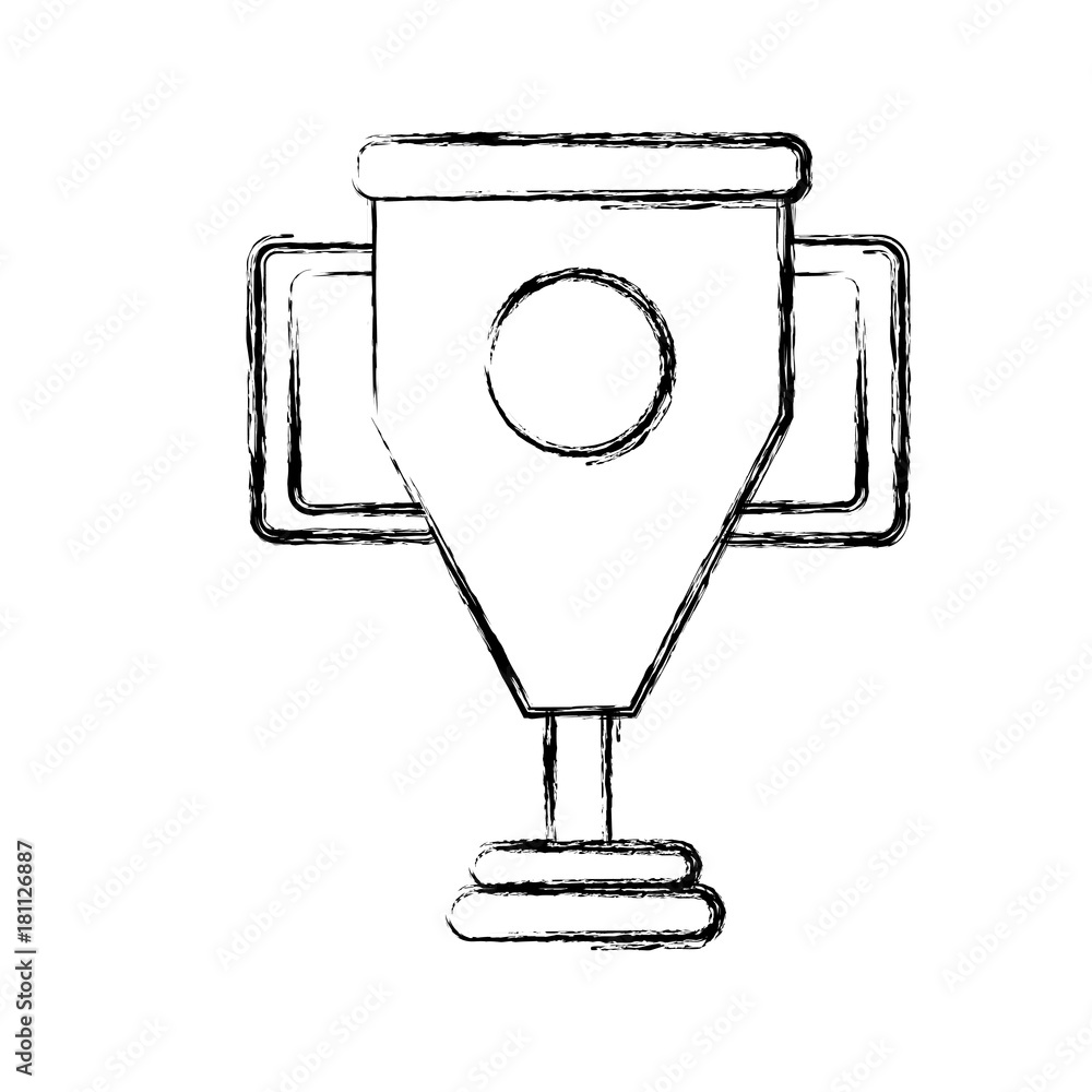 Cup trophy symbol Cup trophy symbol