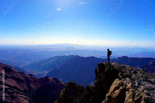 The Mount Toubkal, High Atlas, Morocco, Africa