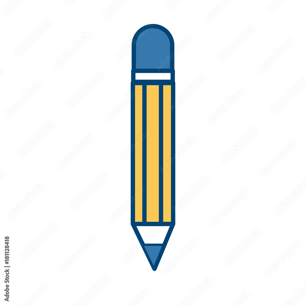 Wooden pencil isolated Wooden pencil isolated