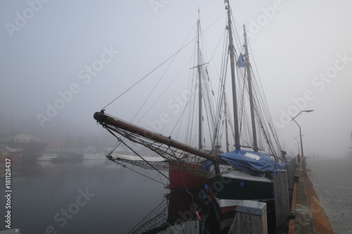 Historisches Segelschiff im Eckernförder Hafen