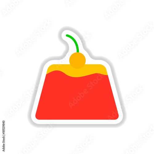 Panna Cotta sticker