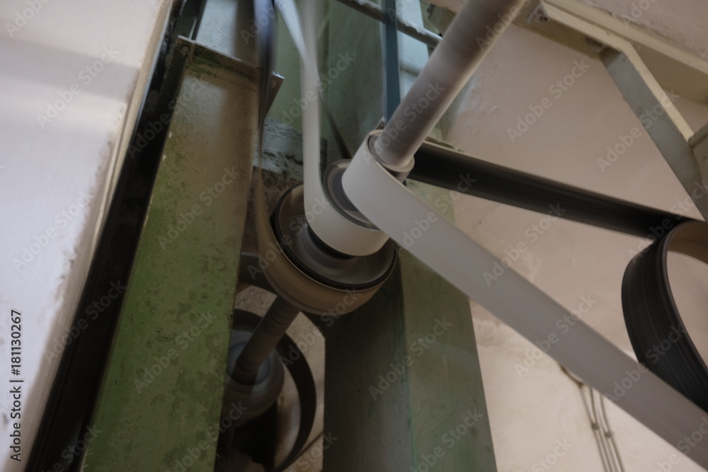 Naklejka premium water mill machinery