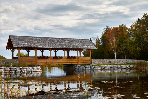 Here are some pictures of covered bridges and lighthouses in Northern Michigan photo