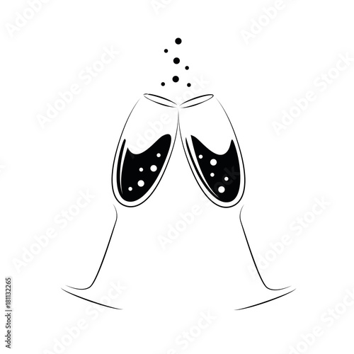 anstoßen mit champagner sw