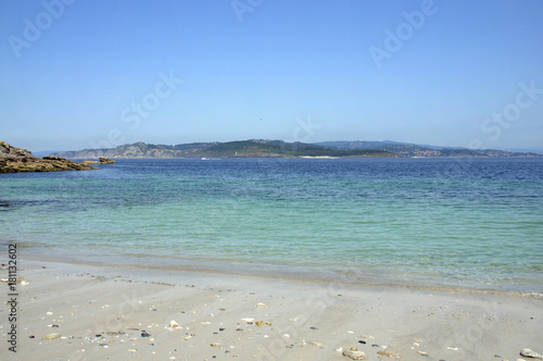 plage  ile des dieux  galice  espagne