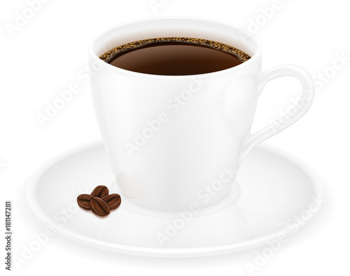 cup of coffee stock vector illustration