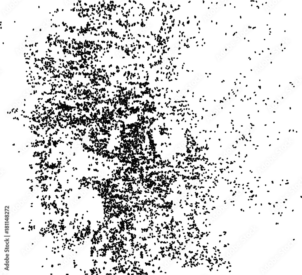 Grunge texture. White black. Pieces are scattered. Vector illustration. Grunge texture. White black. Pieces are scattered. Vector illustration.