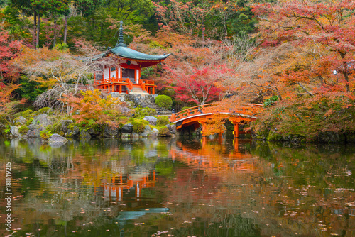 Autumn at Daigoji Temple in Kyoto, Japan