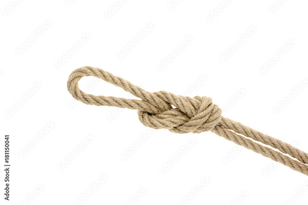 nautical rope with knot nautical rope with knot