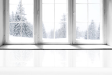 winter window