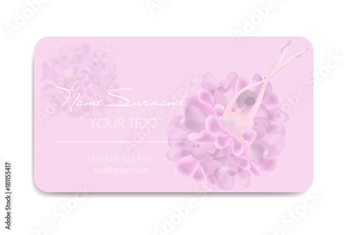 Visiting card design