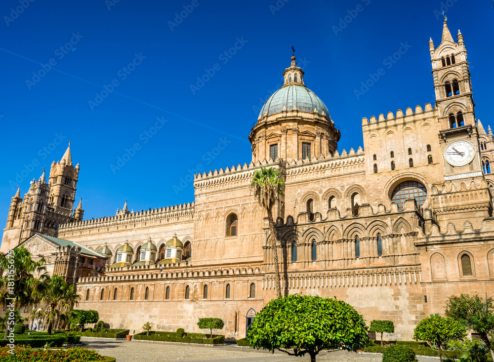 Palermo Cathedral, Sicily, Italy, Europe
