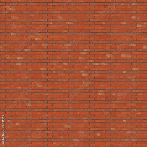 Brick masonry wall seamless texture