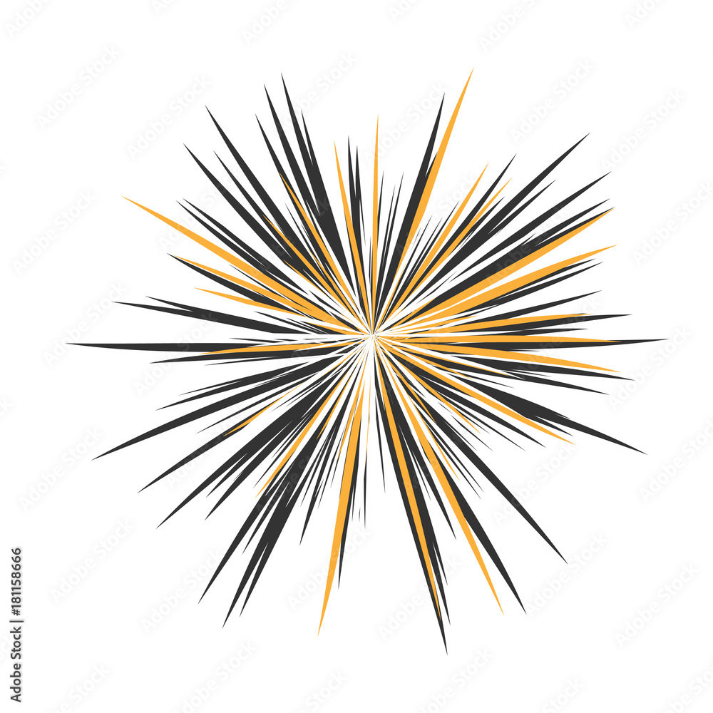 Abstract Star Explosion Abstract Star Explosion