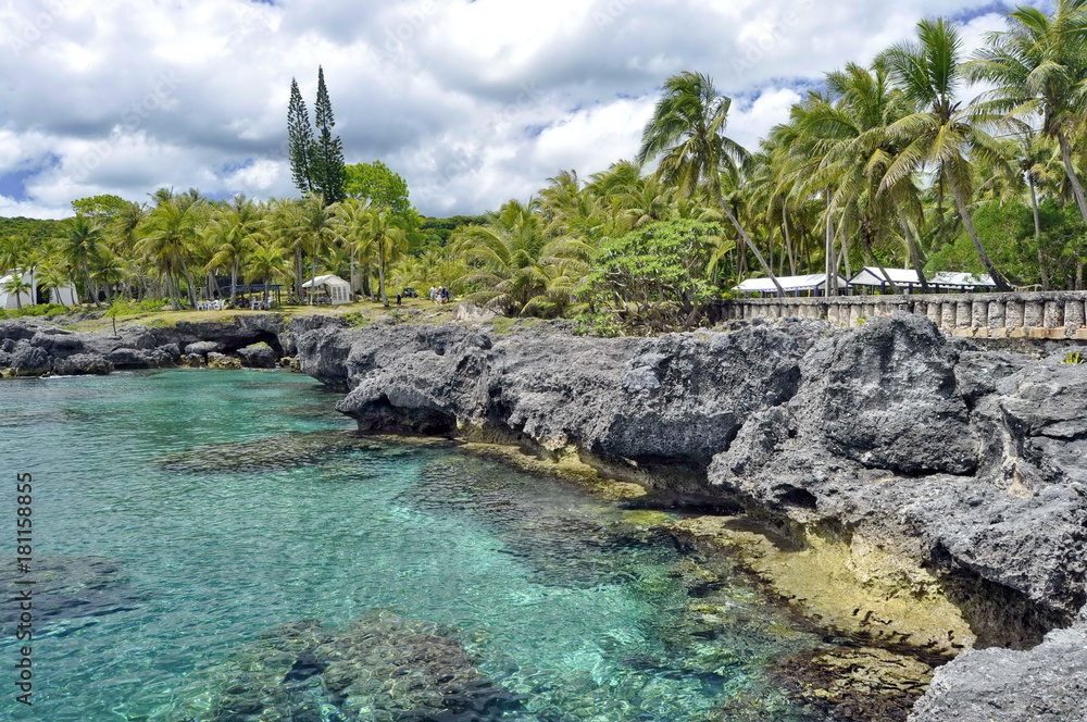 Obraz premium Lagoon on Mare Island, New Caledonia