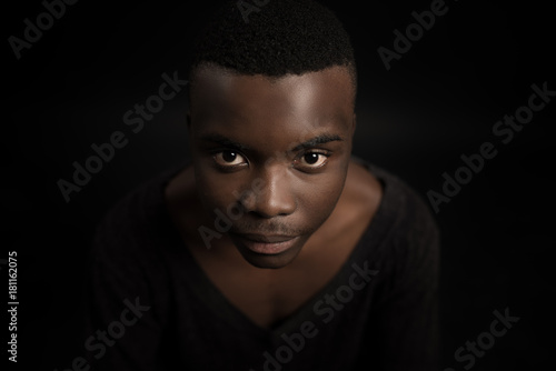 African young man portrait