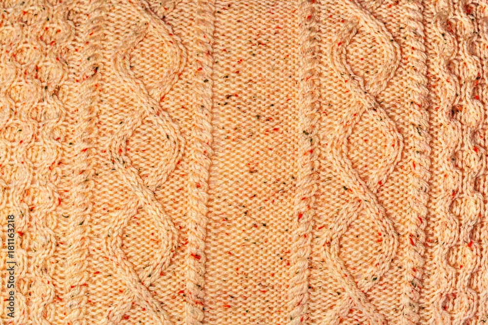 close up of knit wear