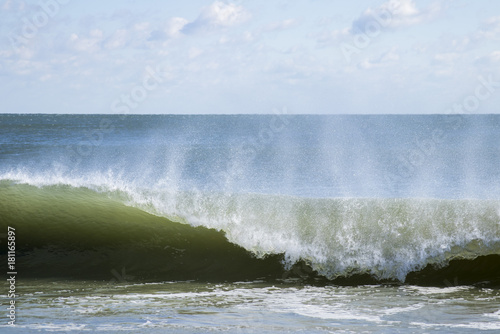 Windswept Breakers at Rehoboth Beach, Delaware