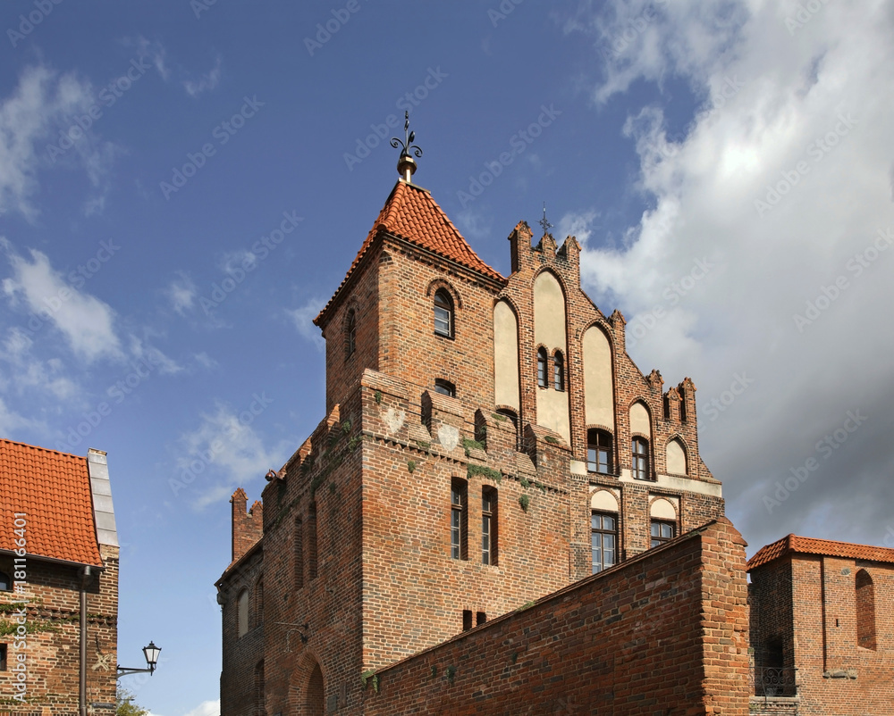 View of old Torun.  Poland