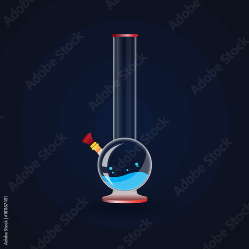 Transperent Bong illustration