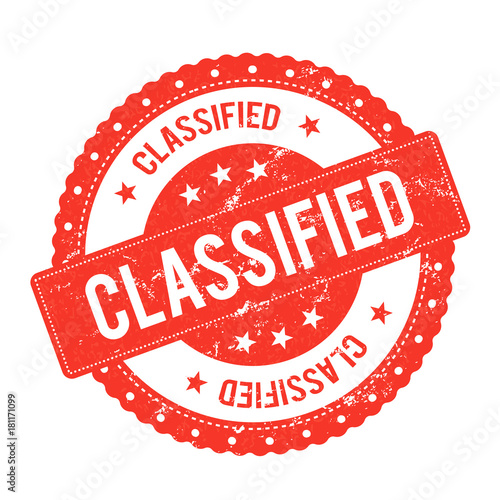 Classified File Seal Certificate photo