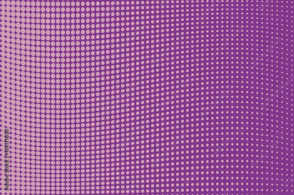 Abstract monochrome halftone pattern. Comic background. Dotted backdrop with circles, dots, point. Purple, pink color Abstract monochrome halftone pattern. Comic background. Dotted backdrop with circles, dots, point. Purple, pink color
