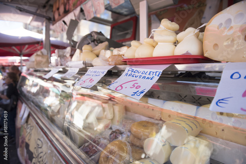 Typical market of Catania