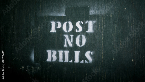 Photography Post no bills