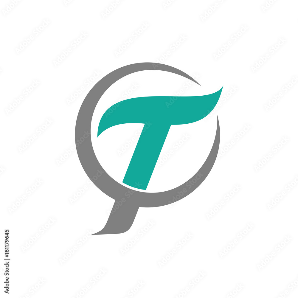 Letter T Initial Logo Template Letter T Initial Logo Template