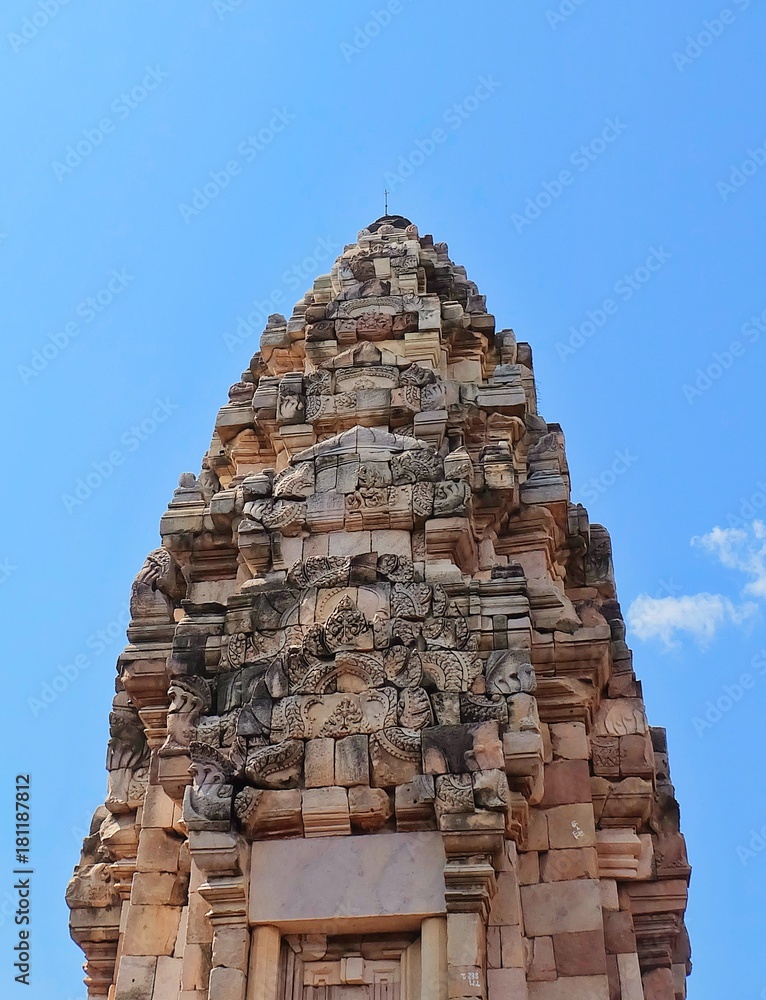 Fototapeta premium Prasat Sdok Kok Thom, The Historical Park in Thailand
