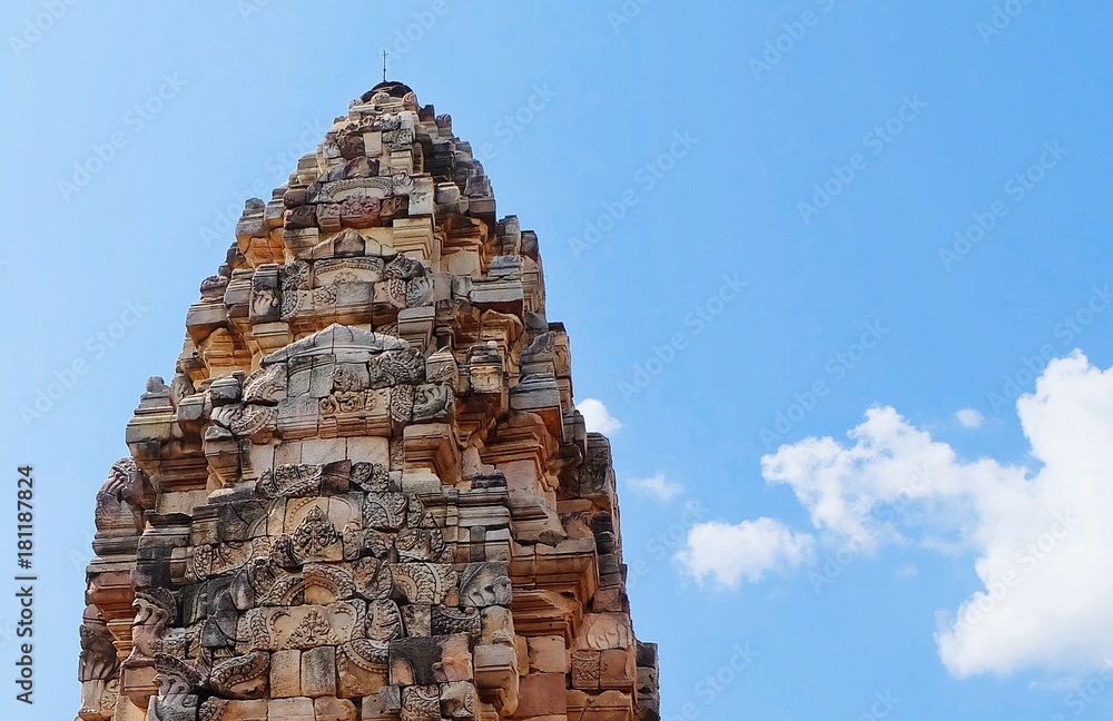 Fototapeta premium Prasat Sdok Kok Thom, The Historical Park in Thailand